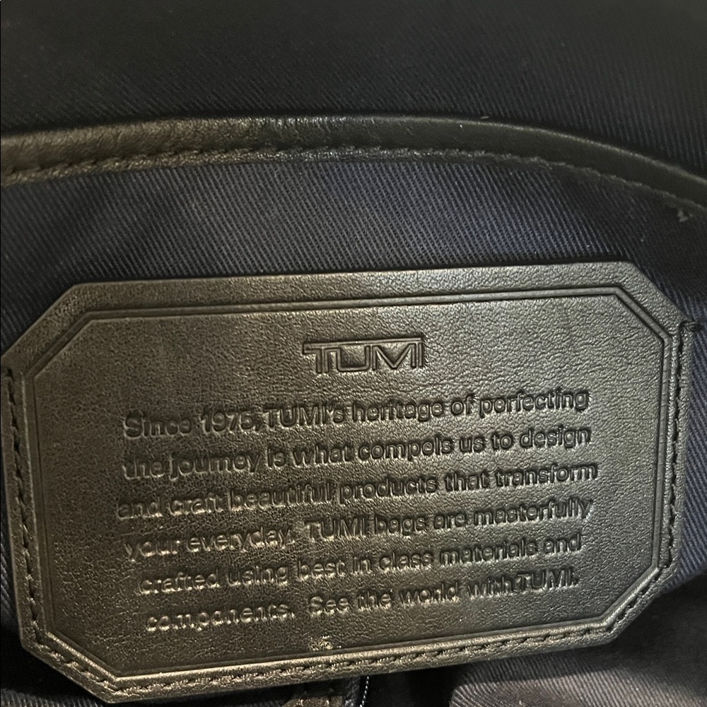 TUMI Mariella Pheobe Laptop Business Backpack European Leather - Picture 4 of 13